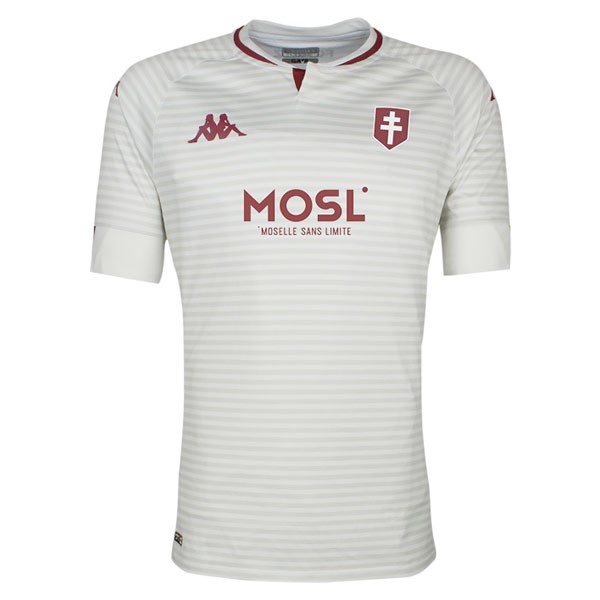 Camiseta Metz Segunda Equipación 2020-2021 Blanco